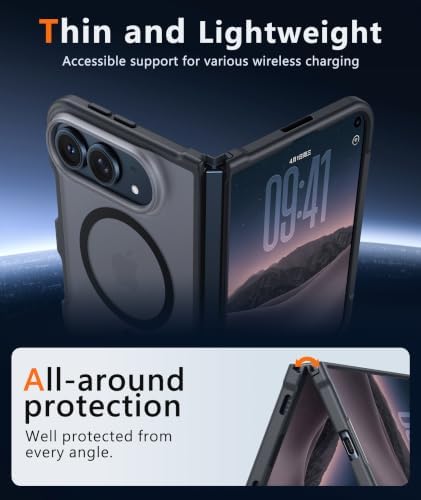FNTCASE for iPhone Duo Case, with Screen Protector, Compatible with Magsafe - Image 2
