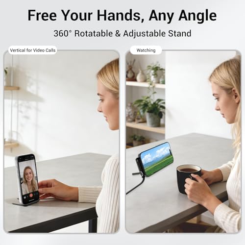 Invisible Holder Charger Cable, 240W PD Fast Charging, 4.9FT - Image 4