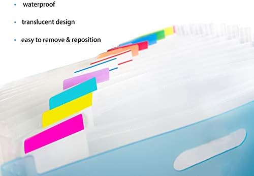 500 Pieces Tabs 2 Inch Sticky Index Tabs, Writable and Repositionable - Image 3