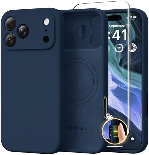 GolbinBox Magnetic for iPhone 18 Pro Case/17 Pro Case, Ocean Blue by GolbinBox