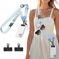 Icycay Phone Lanyard Crossbody Strap Adjustable Teacher Women Checkered by Icycay