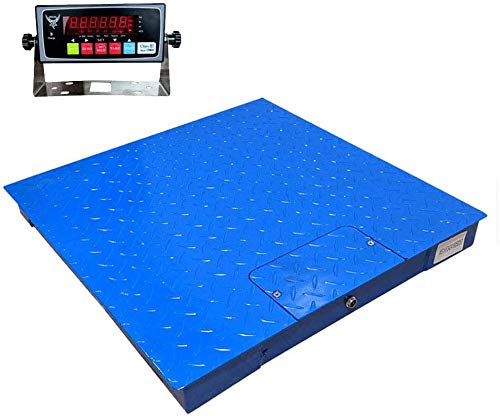 Industrial Floor Scale, 1000LB/0.5LB by PEC