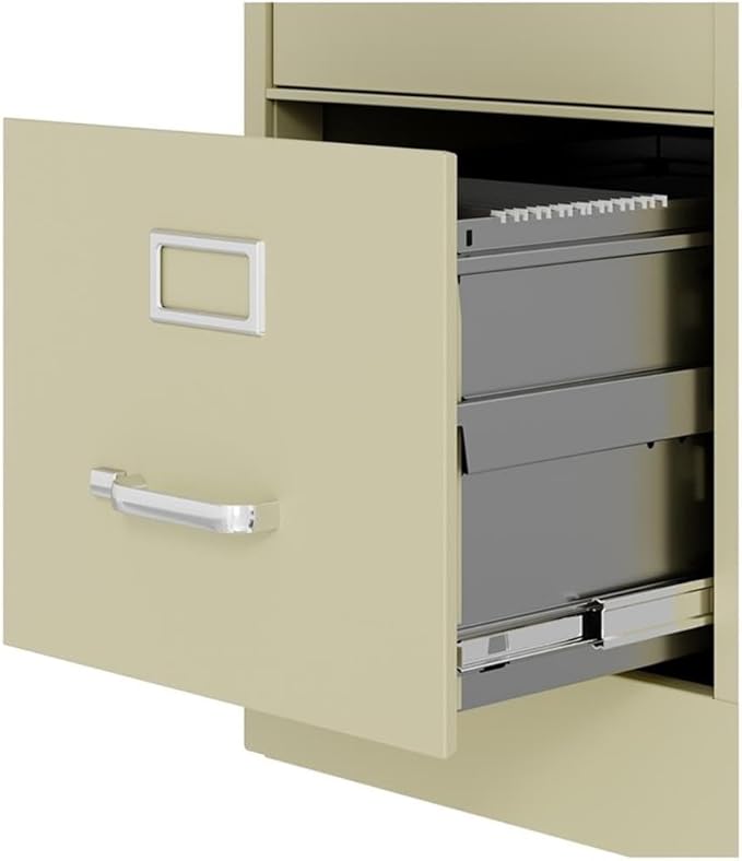 CommClad 4-Drawer Letter-Size Vertical File Cabinet - Image 6