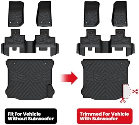 LASFIT Floor Mats for Jeep Wrangler JK 2014-2018 Unlimited 4 Doors - Image 5
