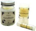 Homemade Skincare Products Adhesive Labels Stickers for Lip Balm Handcream Candle Container Tubes 20pcs (Handmade for All Products) by ZZYBIA