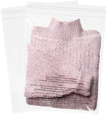 12" x 15" (100 Count) Clear Poly Bags with Suffocation Warning by Weploy