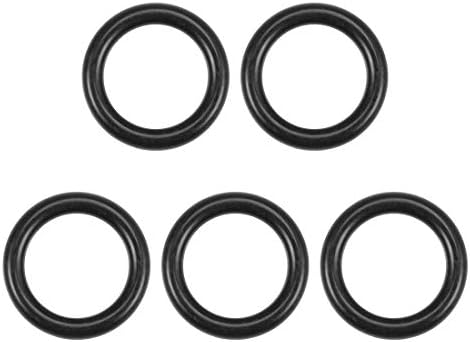 uxcell Nitrile Rubber O-Rings 17.1mm OD 11.8mm ID 2.65mm Width, Metric Nitrile Rubber Sealing Gasket, Pack of 5 by uxcell