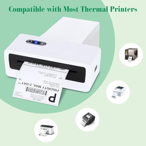 METRONIC Shipping Labels 4x6 500 PCS Fanfold Direct Thermal Labels - Image 5