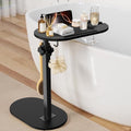 Bamboo Bathtub Table with Adjustable Height for Bathroom by Sunnacate