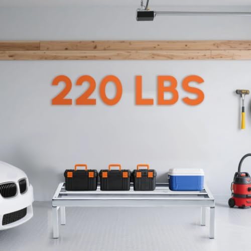 MorningRo 2 Pack Dunnage Rack 48" Long x 20" Wide, 7.9" Height - Image 2