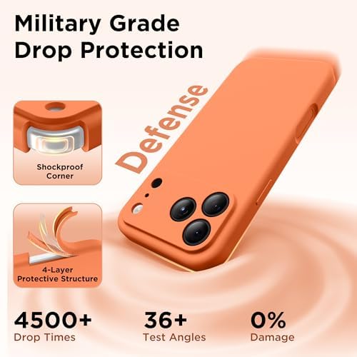 GolbinBox Magnetic for iPhone 18 Pro Max Case/17 Pro Max Case, Dusty Orange - Image 6