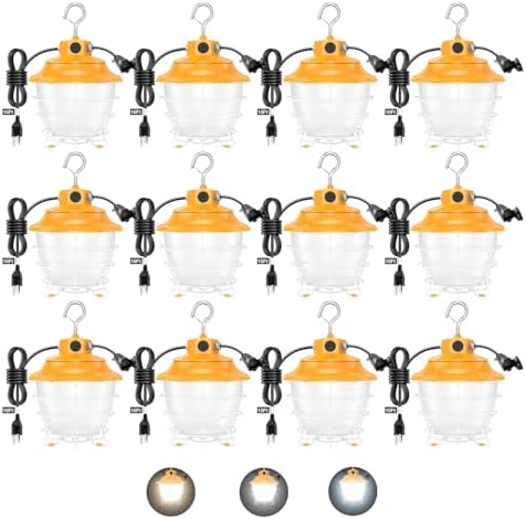60W LED Temporary Work Light, Outdoor LED Construction Light 15000LM 12Pack by KUKUPPO-ProfessionalLEDLightsManufacturerprovidesmanykindsofhighqualitylightsapplicationforfactoryhomegardenindooroutdoorandetc
