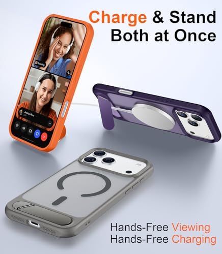 Temdan Magnetic for iPhone 18 Pro Max Case/iPhone 17 Pro Max Case Stand - Image 3