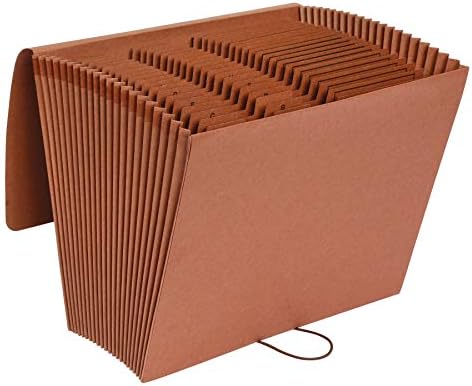 Pendaflex 21 Pocket A-Z Expanding File, File Organizer for School, Home and Office, Durable, with Pockets, Letter Size, Red Rope (75711) (Pack of 2) - Image 3