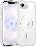 FNTCASE for iPhone 17e/ iPhone 16e Case, Fit for Magsafe, Screen Protector by FNTCASE