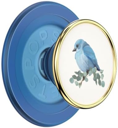 PopSockets Phone Grip for MagSafe, Magnetic Holder- Blue Bird - Image 4