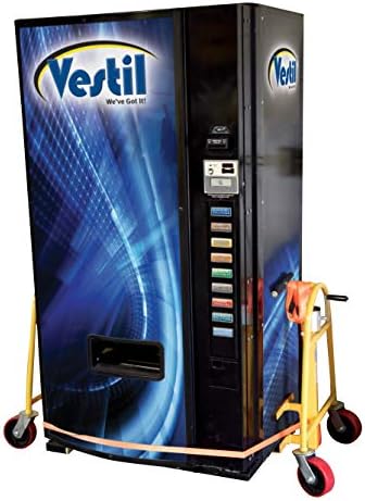 Vestil MFM-1300 Steel Machinery/Vending Machine Lifts 15-1/2 In. x 29-1/4 In. x 31-1/8 In. 1300 Lb. Capacity Yellow - Image 5