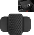 Upgraded Car Center Console Cover, Microfiber Leather Armrest Cover Cushion with 2 Storage Bags, Scratch-resistant Armrest Storage Box, Universal Car Interior Protector Accessories (Black) by Unknown