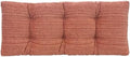 Klear Vu The Gripper Non-Slip Tufted Bench Cushion for Indoor Furniture, Assembled in USA, Entryway Storage, Bay Window, Corner Nook or Piano Seat, 33 Inches, Chenille Clay by KlearVUHomeTextiles