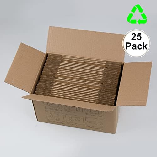 6x4x2 Inches Shipping Boxes Pack of 25, Brown Corrugated Cardboard Boxes for Small Bussiness - Image 7