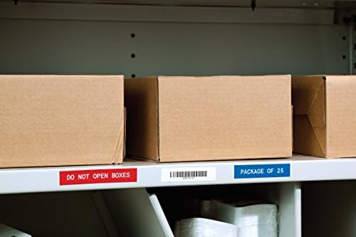Brady Authentic (M21-750-595-RD) All-Weather Vinyl Label for Indoor/Outdoor ID, Lab and Equipment Labeling, White on Red- For M210, M210-LAB, M211, BMP21-PLUS and BMP21-LAB Printers, .75" W, 21' L - Image 6