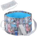 Foldable Bucket for Soaking Feet - Portable Foldable Foot Bath Tub Spa Basin for Travel, Home Pedicure & Outdoor Camping (Grey) by Unknown