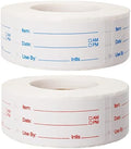 2 Rolls 1000 Pieces Removable Food Labels, 1 x 2 Inch by WSICSE