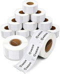 Replacement for DYMO 30333 (12 Rolls, 12000 Labels) 1/2" X 1" by AegisAdhesives