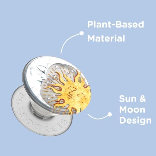 PopSockets Adhesive Phone Grip, Holder- Sun and Moon - Image 4