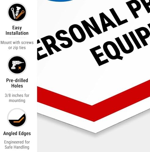 Stop Wear Your Personal Protective Equipment Sign, - Image 2
