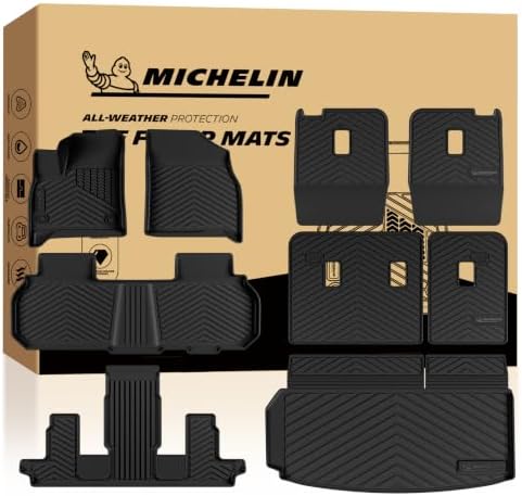 Michelin Vehicle Mats for 2024-2026 Chevy Traverse 9 Piece by Michelin