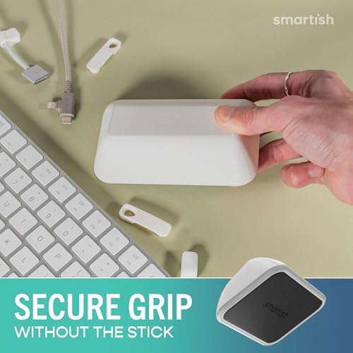 Smartish Magnetic Cord Holder, Bigger Cable Wrangler, Office Desk Organizer - Image 6