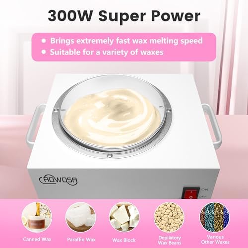 Larger Waxing Warmer 3L Single Pot Wax Heater Hold 5.5 Lbs for Hair Removal - Image 2