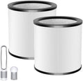 TP01 TP02 Filter 360 Glass HEPA Replacement for Dyson Air Purifier, Black by Amalfy