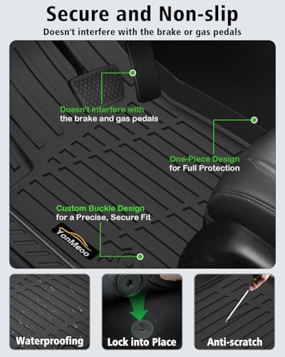 Floor Mats & Cargo Mat & Backrest Mat for Chevy Trailblazer AWD 2021-2026 - Image 5