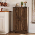 Unikito Kitchen Pantry Cabinet with Adjustable Shelves, Weathered Brown by Unikito