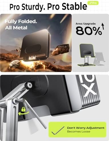 LISEN for iPad Stand Holder, Aluminum Tablet Stand Holder for iPad - Image 6