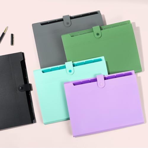 Forvencer Expanding File Folder 8 Pocket, Accordion File Organizer, Letter - Image 6