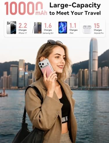 Magnetic Portable Charger 10000mAh, Fast Charging MagSafe Battery Pack - Image 2