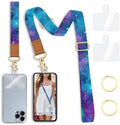 Yonlevres Phone Lanyard Crossbody Strap Wrist Neck Adjustable Women Starry by Yonlevres