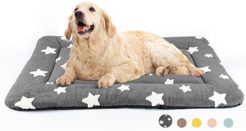 Mora Pets Dog Crate Pad Dog Bed for Crate Washable Flat Pet Kennel Mat Cute by MoraPets