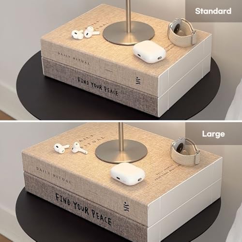 Book Shape Decorative Cable Management Box - Expandable Cable Organizer Box with Magnetic Closure for Home & Office (Daily Trust, Standard) - Image 5