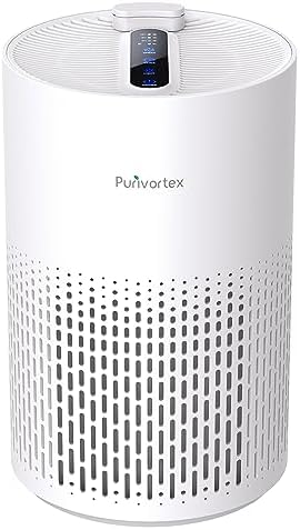 Purivortex Air Purifiers for Home, PX500 White with Fragrance Sponge by Purivortex