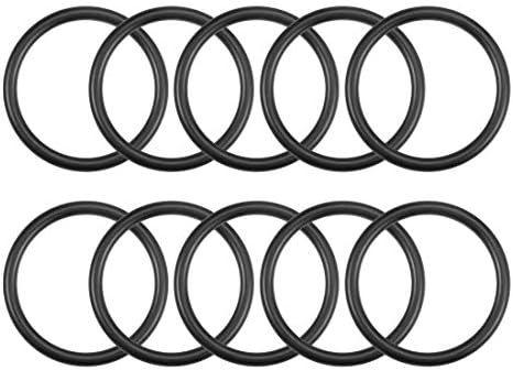 uxcell 10pcs 44x36x4mm Nitrile Rubber O-Rings Metric Sealing Gasket by uxcell