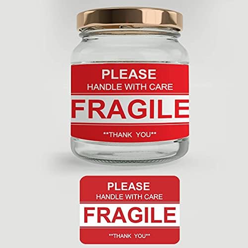 2" x 3" Fragile Stickers for Shipping and Moving Please Handle with Care Fragile Thank You Do Not Drop, Warning Stickers Fragile Labels, Permanent Adhesive(500 Labels, 1 Roll) - Image 6