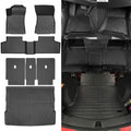 Naibeve Floor Mats for 2020-2024 2025 Mercedes Benz GLB - All Weather Custom Fit for Mercedes Benz GLB Floor Mats & Cargo Mat & Backrest Mats Accessories by NAIBEVE-USA