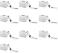 Immuson Fanfold 4 x 6 Direct Thermal Shipping Labels with Perforations,10000 Labels, Permanent Adhesive, White Mailing Labels for Thermal Printer by Immuson