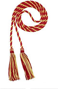 Tassel Depot Graduation Honor Cord - Red/Maize - Every School Color Available - Made In Usa by TasselDepot