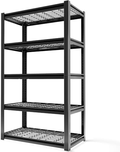 OS MOTOR Heavy Duty Storage Shelving Unit (72" H x 35" W x 16" D) by OSMOTORHOME