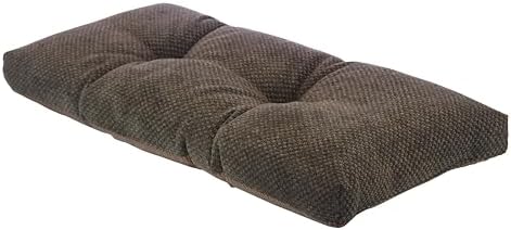 Klear Vu The Gripper Non-Slip Tufted Bench Cushion for Indoor Furniture, Assembled in USA, Entryway Storage, Bay Window, Corner Nook or Piano Seat, 30 Inches, Chenille Dark Brown - Image 5